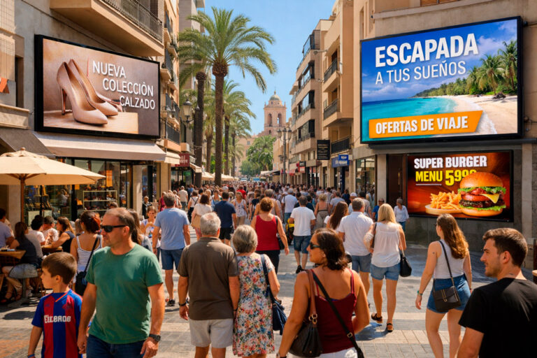 Pantallas LED en Elche para Comercios y Empresas